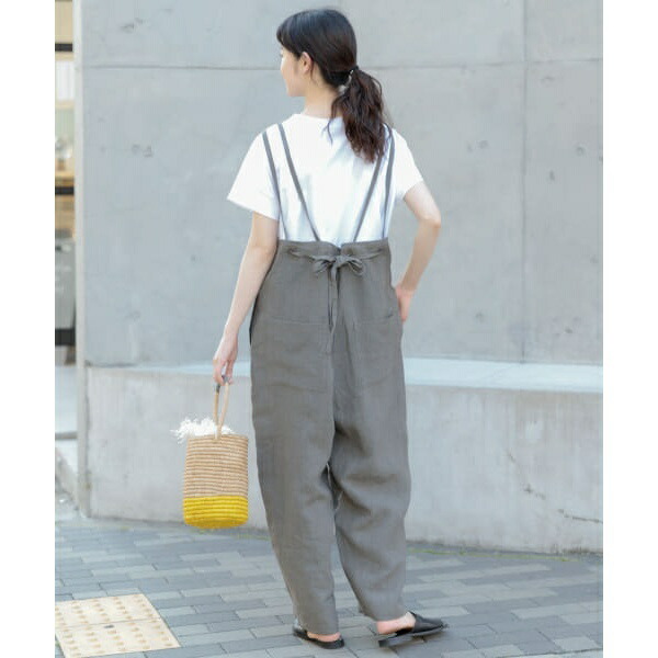 楽天市場】レディスパンツ(リネンサロペット)／かぐれ（kagure