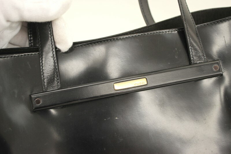 楽天市場】【GUCCI】グッチエナメル レザー トート ショルダーバッグ