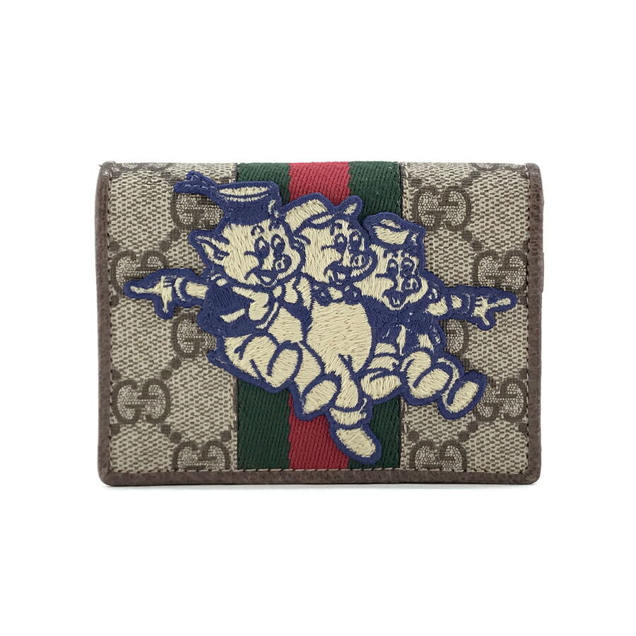 楽天市場】グッチ GUCCI 財布 二つ折り コインケース ディズニーコラボ