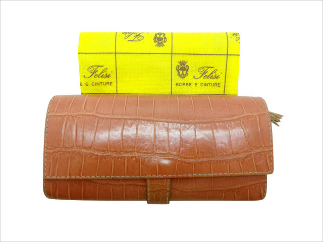 楽天市場】Felisi フェリージ クロコ型押し コロコロ長財布 3005/SA