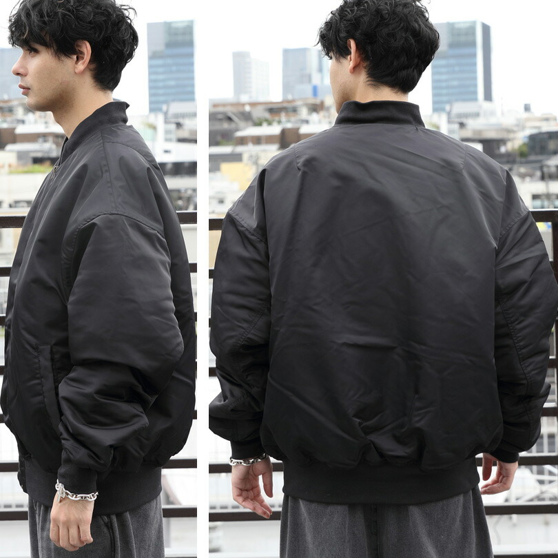 楽天市場】MA-1 メンズ 中綿 ジャケット【 送料無料 】全3色 新作