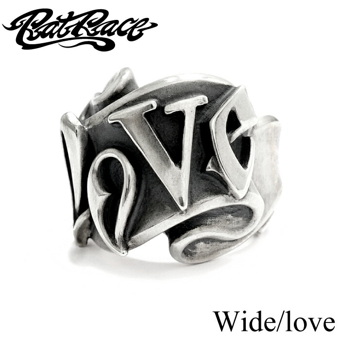 楽天市場】【Rat Race ラットレース】Solid Letter Ring / LOVE