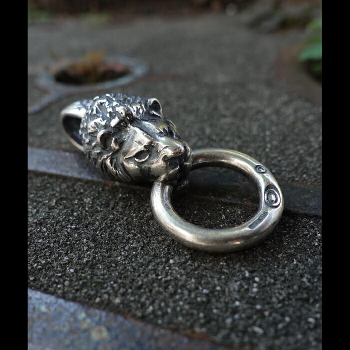 楽天市場】【Gaboratory ガボラトリー】Lion head pendant ライオン