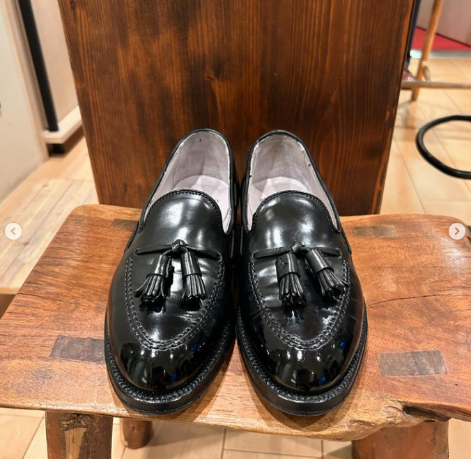 ALDENの名作アバディーンラスト タッセルローファー563と664のサイズ感