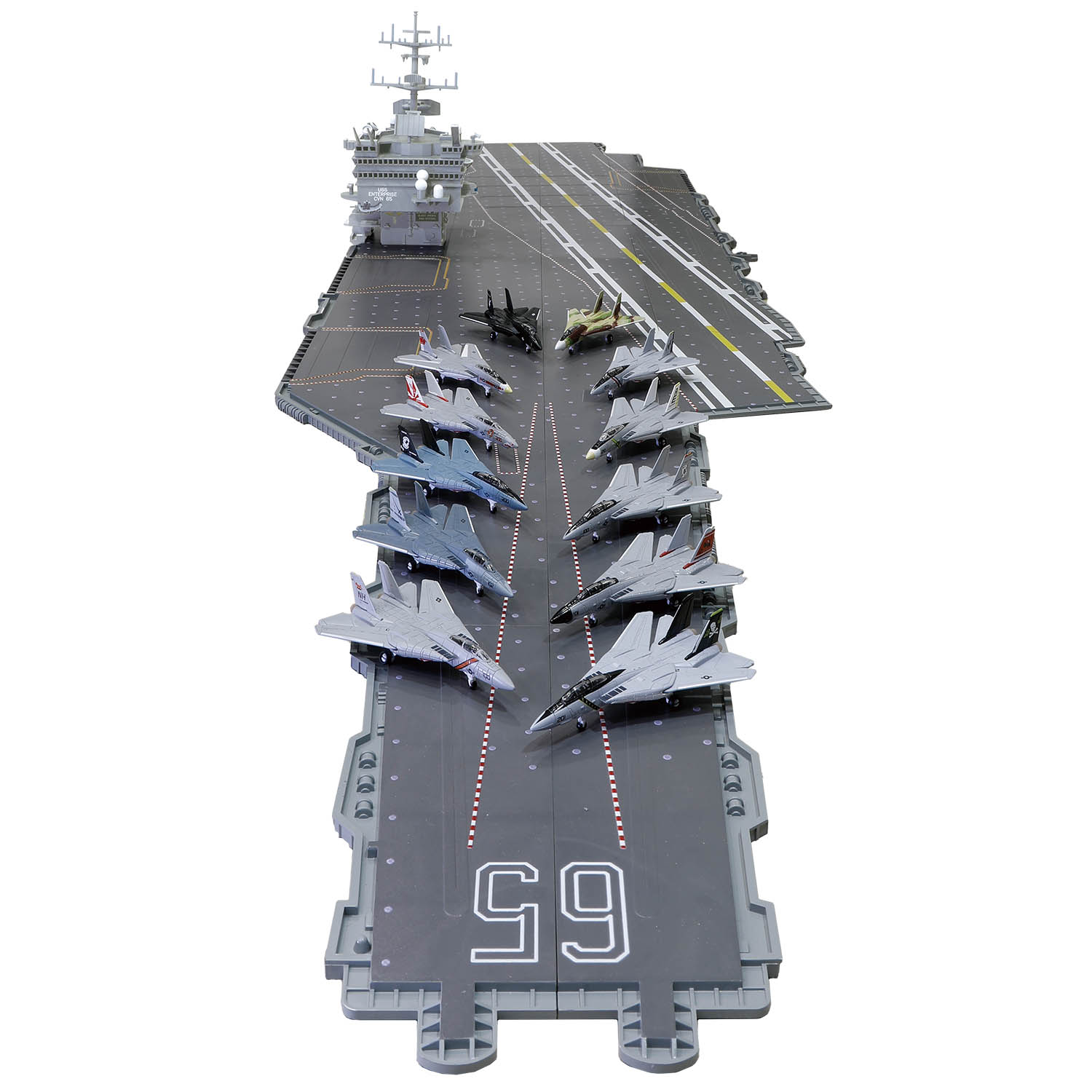 ザ・フライトデッキシリーズ 航空母艦エンタープライズ CVN-65 ＆ F-14