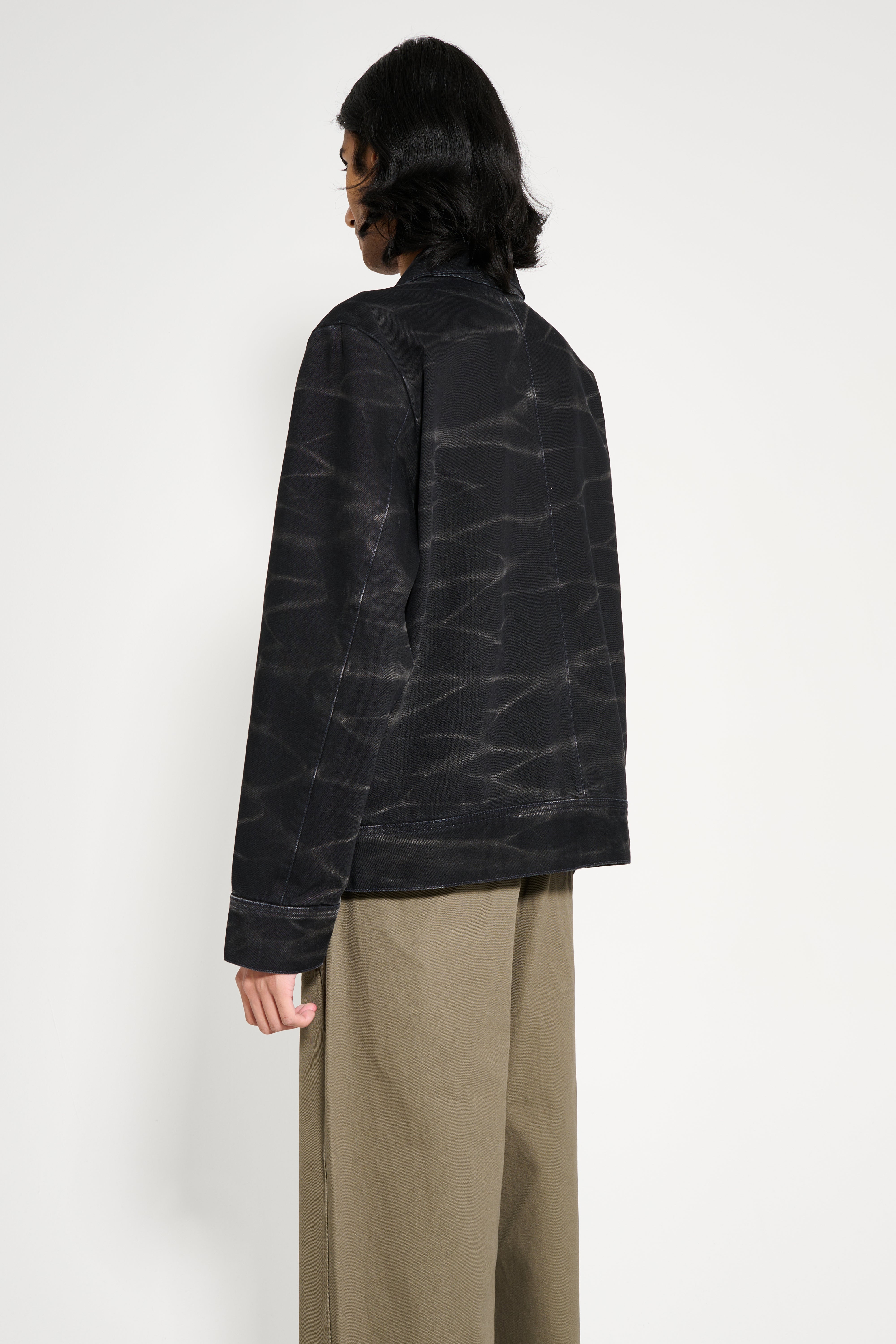 Namacheko Zebra Denim Jacket Washed Black – Très Bien