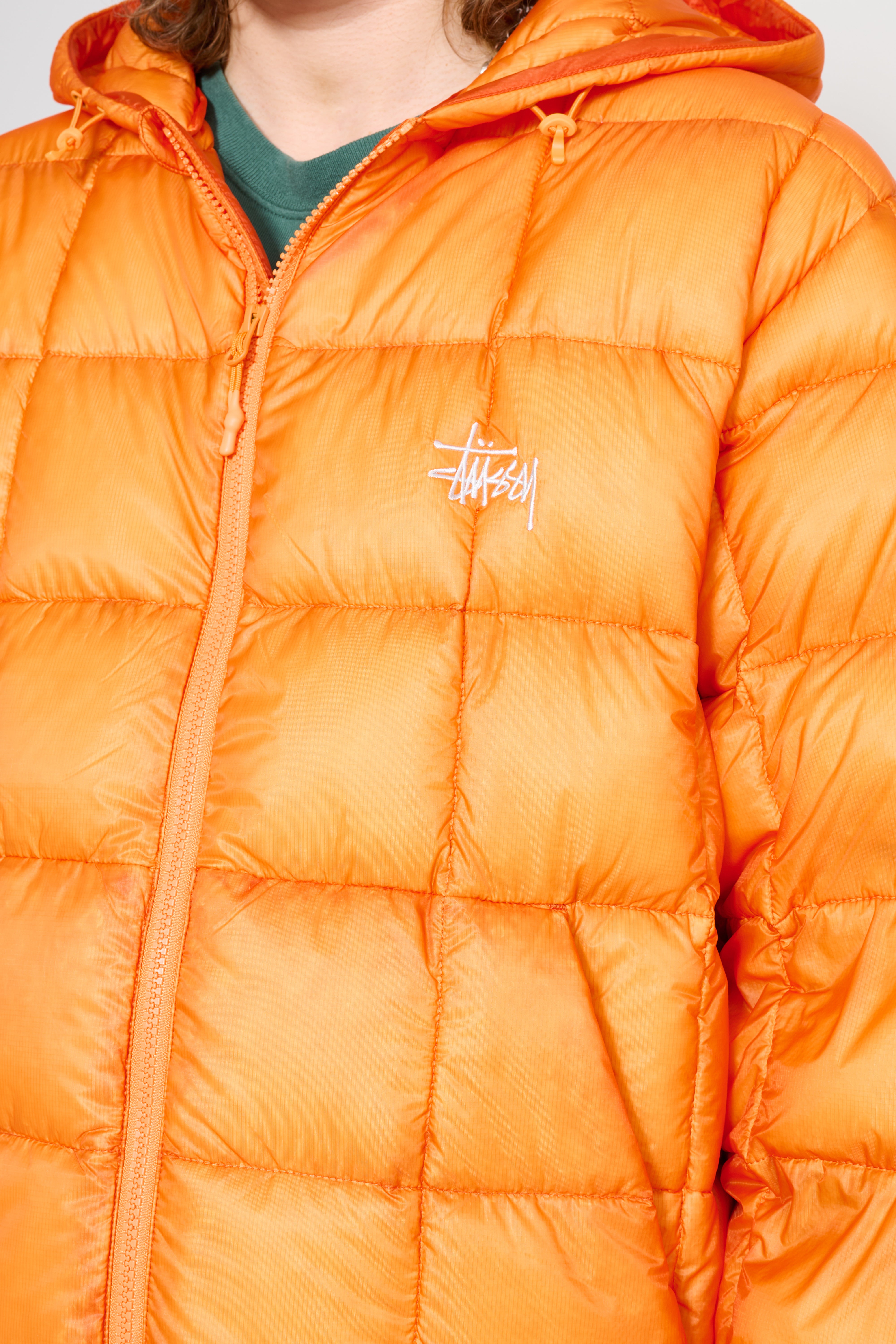Stüssy Midweight Hooded Puffer Orange – Très Bien