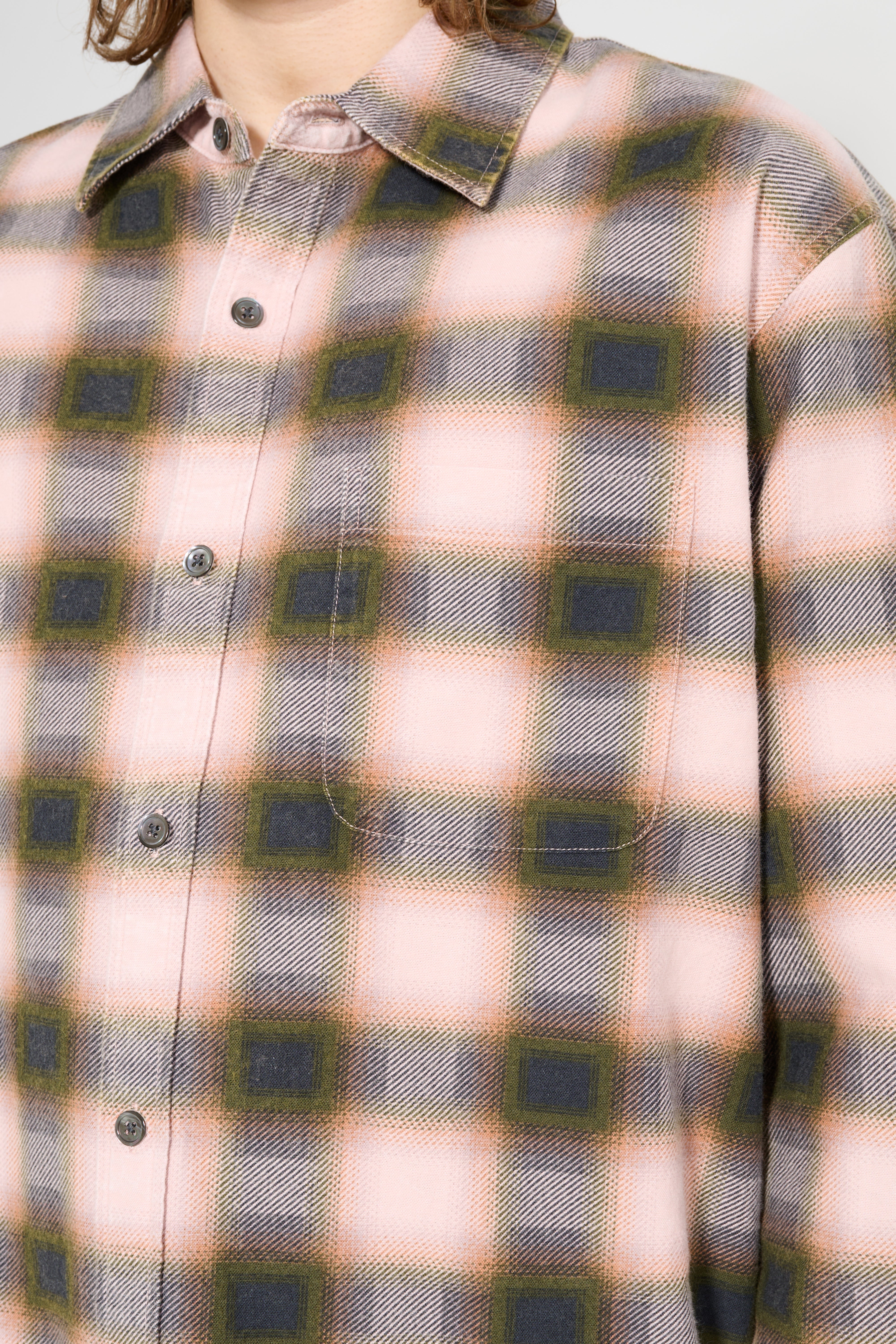 Stüssy June Plaid Shirt Rose – Très Bien