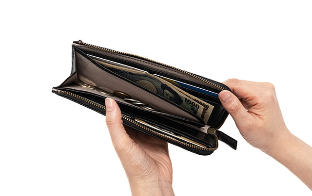 日本製レザー L字ファスナー長財布｜GA800｜革・レザーバッグのTRION