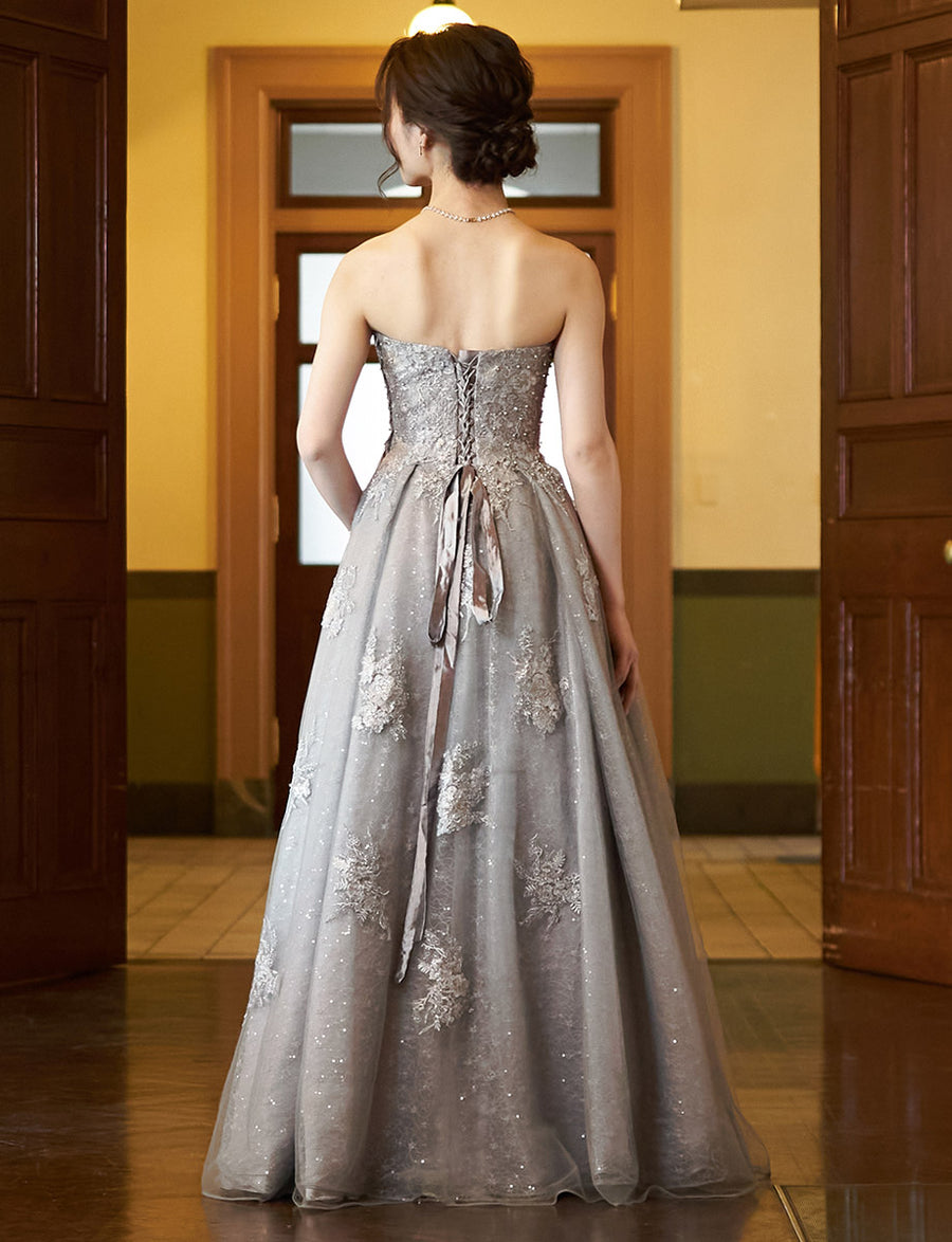 シルバーグレー 演奏会, ステージドレス, コンクール衣装, ツイード