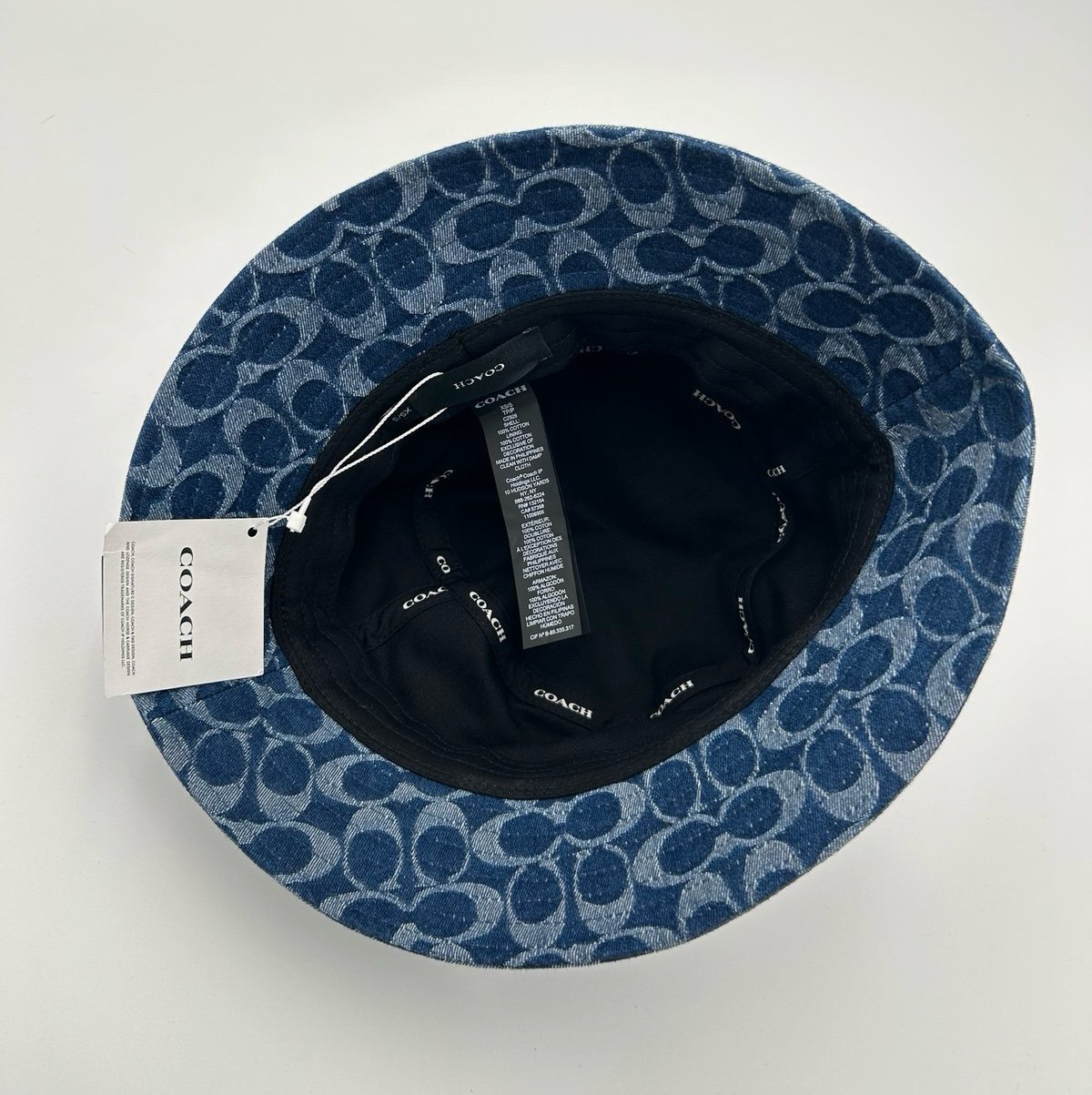 Coach - Signature Denim Bucket Hat - Size | Mercari