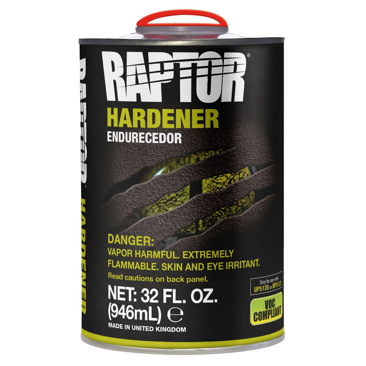 Raptor Tough and Tintable Protective Coatings: Gallons and Quart