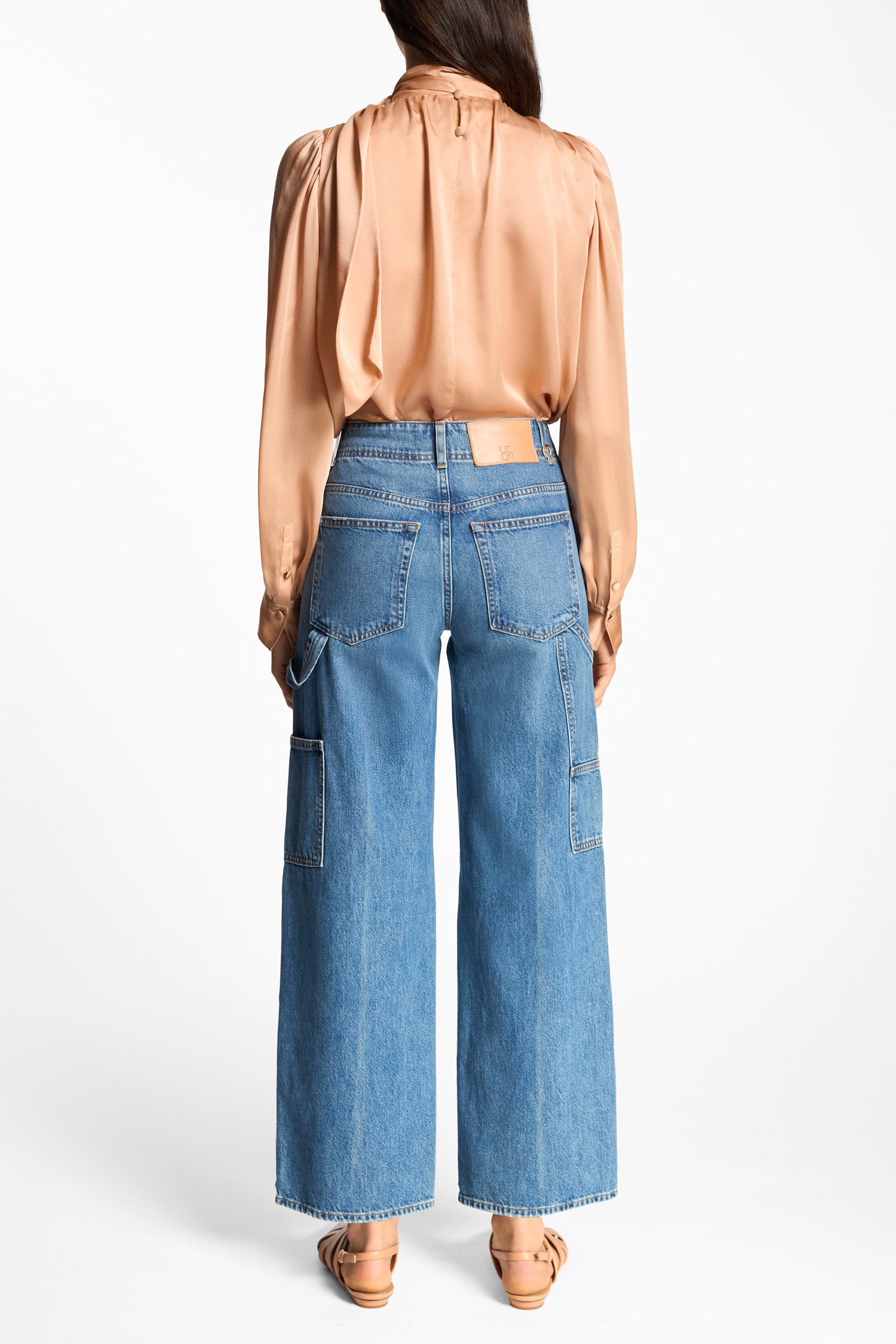 The Olympia Jean - Danube Carpenter-Style Denim Jeans - Ulla Johnson