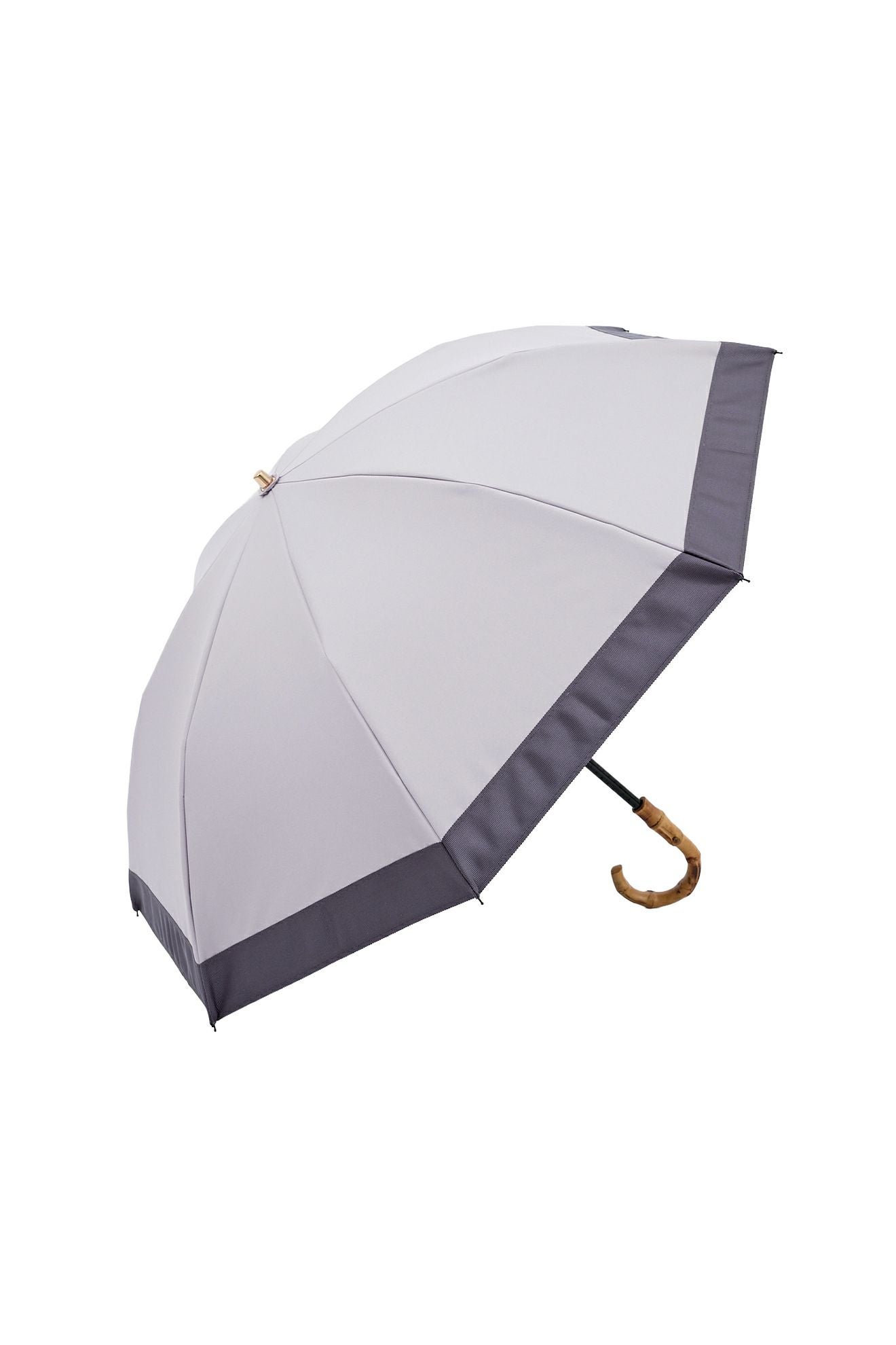 完全遮光100% 2段2WAY 折りたたみ日傘/バイカラー(50cm)