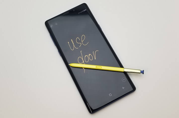 Galaxy Note9（ドコモ版：SC-01L）実機レビュー – 先代のNote8と比較し