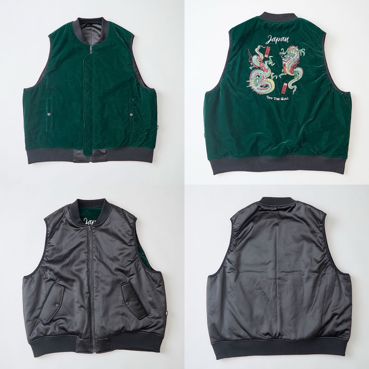 VANS × BILLY'S 『AUTHENTIC KUNG-FU & DRAGON REVERSIBLE VEST』が