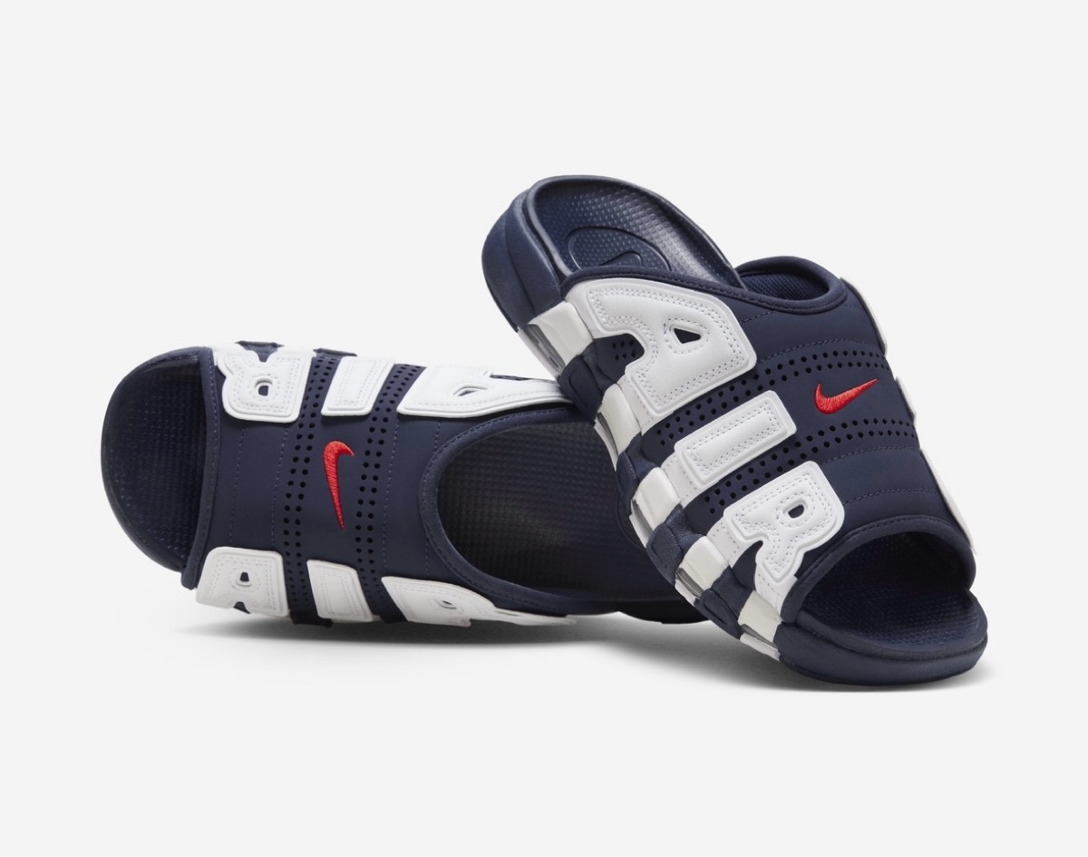 Nike Air More Uptempo Slide “Olympic”が国内2月24日より再販［FQ8699