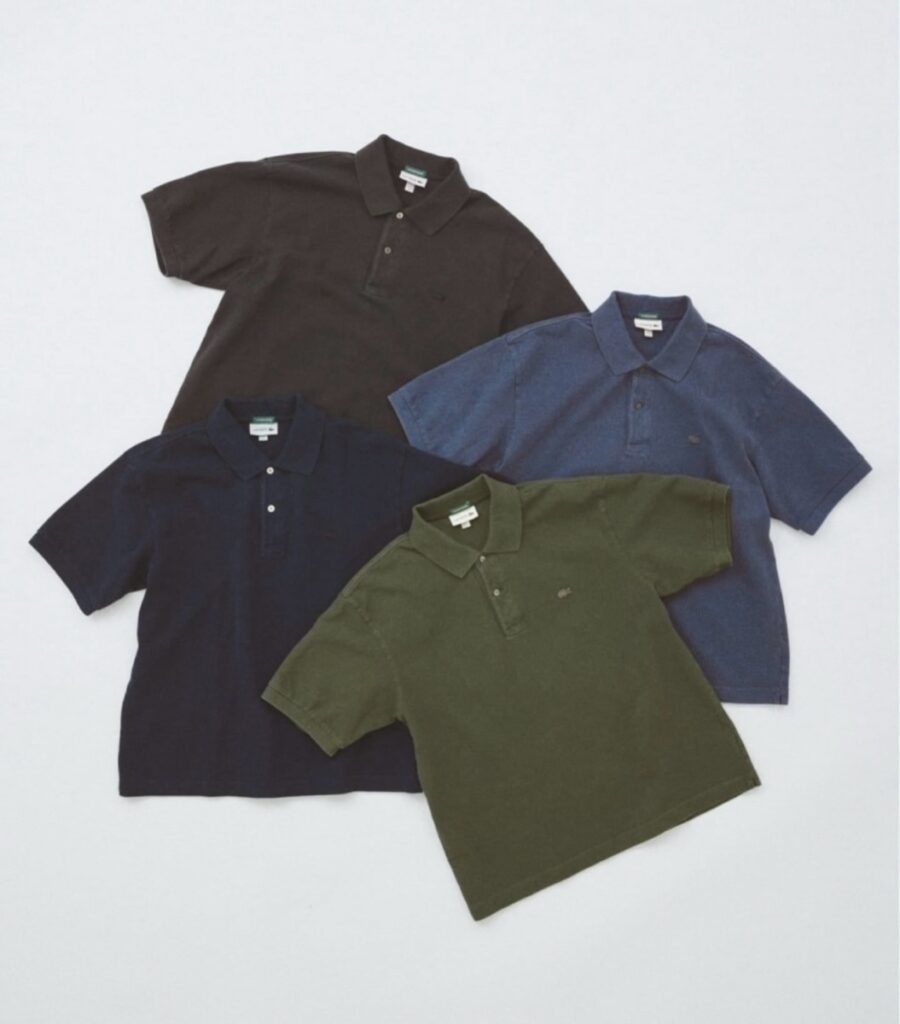 LACOSTE x JOURNAL STANDARD 25SS 別注ポロシャツ＆Tシャツの国内先行