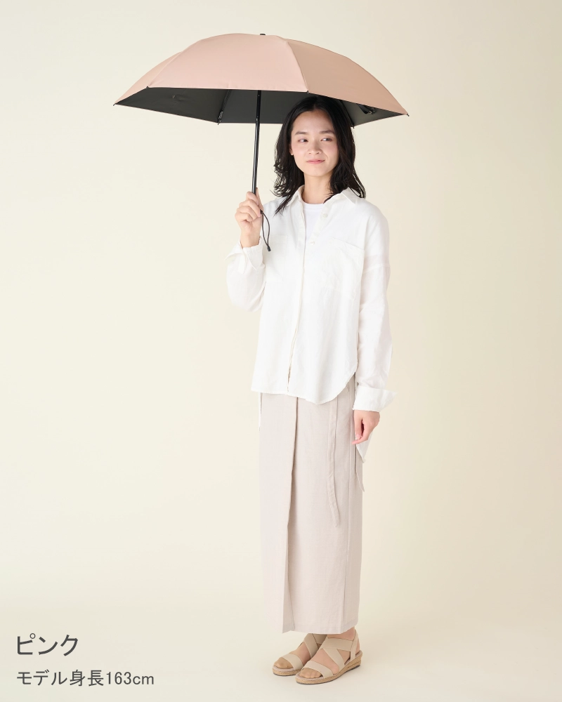 2段折 コンパクト / 無地 | 完全遮光日傘｜サンバリア100