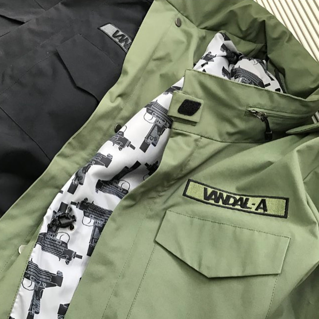 VANDAL-A M65 ARMY JACKET. OLIVE – Vandal-A.com