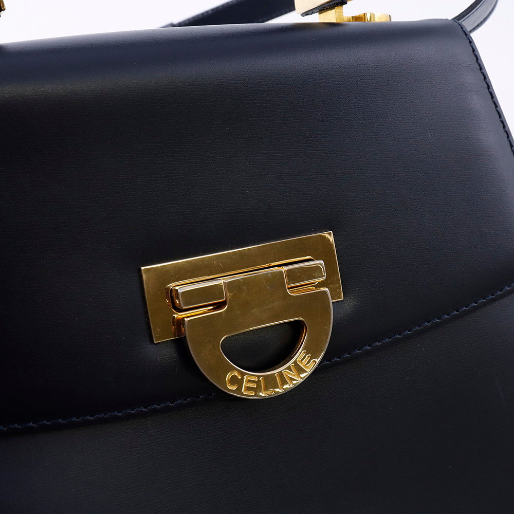 CELINE ヴィンテージ 2WAYバッグ ネイビー Leather – VALTIQUE VINTAGE