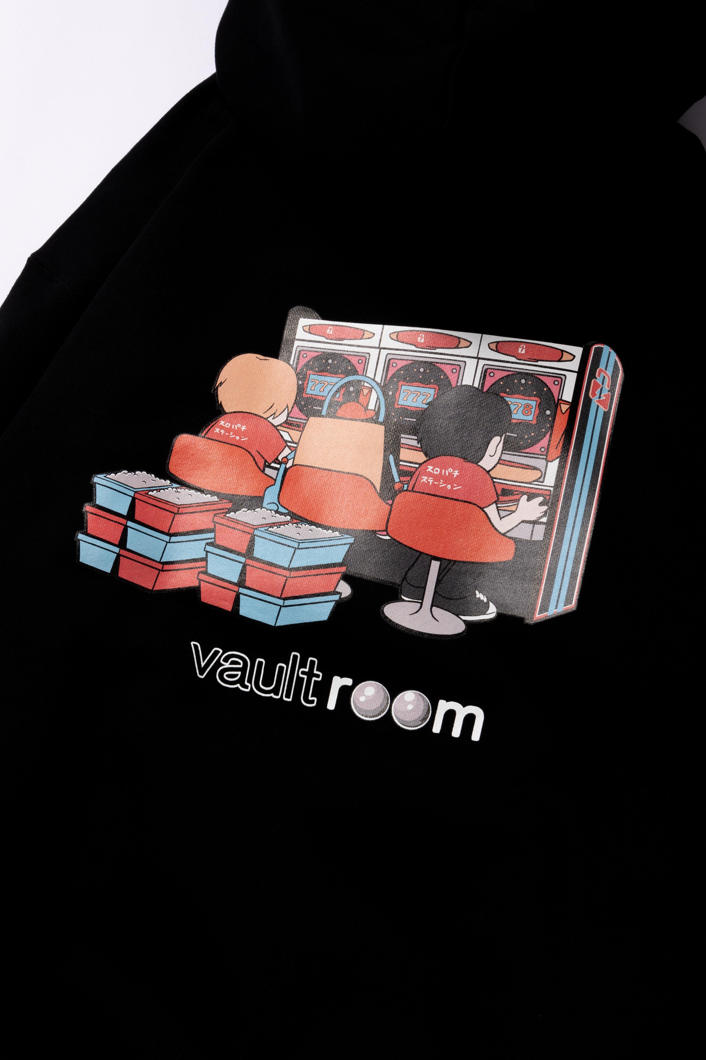 SLOPACHI STATION HOODIE / BLACK – VAULTROOM