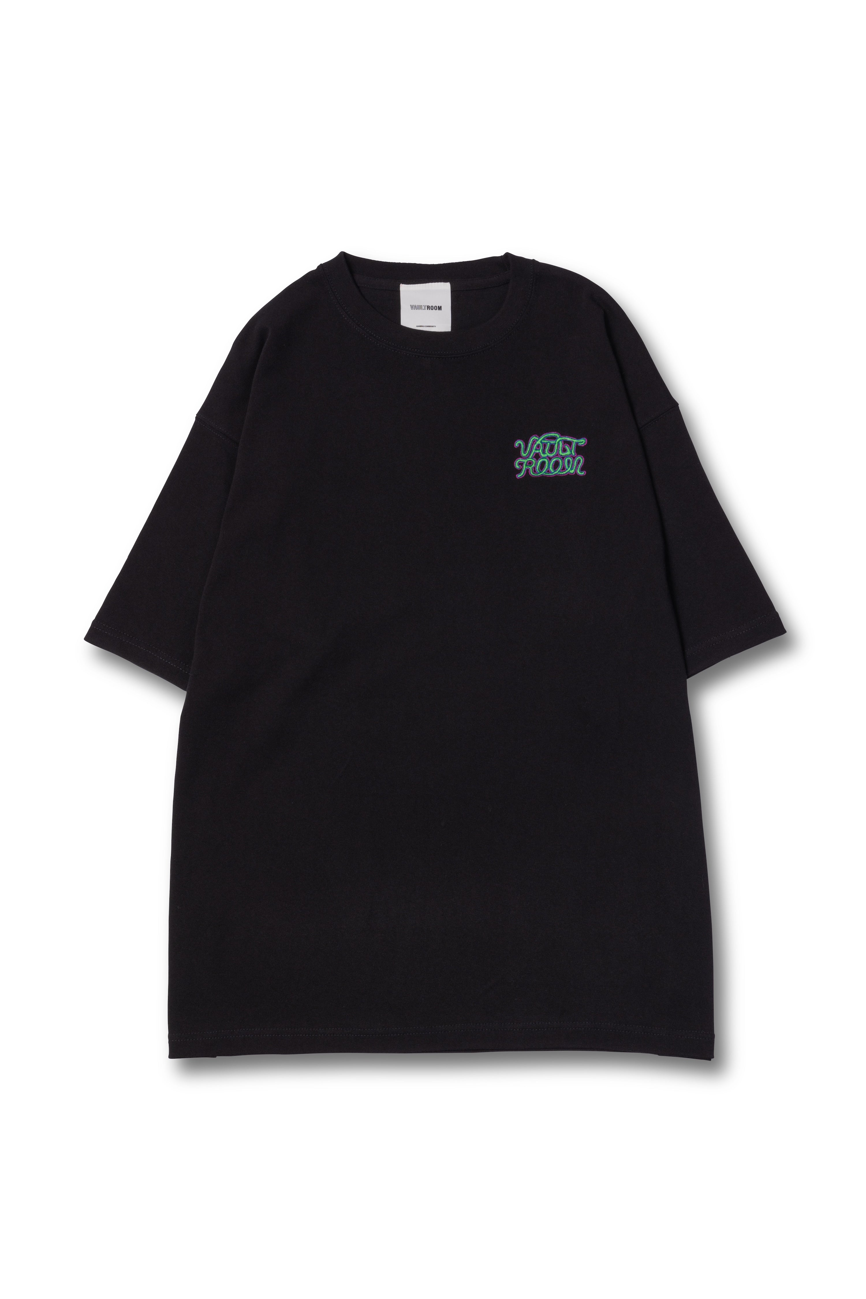 TANGLED CORD TEE / BLK – VAULTROOM