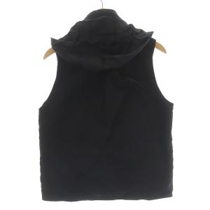 旧タグ ベスト フード ナイロン S ブラック（2022/05/04買取