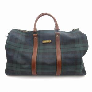 ブラックウォッチ ボストンバッグ ショルダーバッグ 2WAY チェック