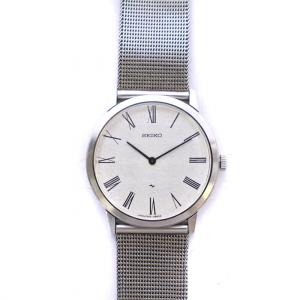 70s ヴィンテージ CHARIOT シャリオ 腕時計 手巻き 白文字盤 ローマ