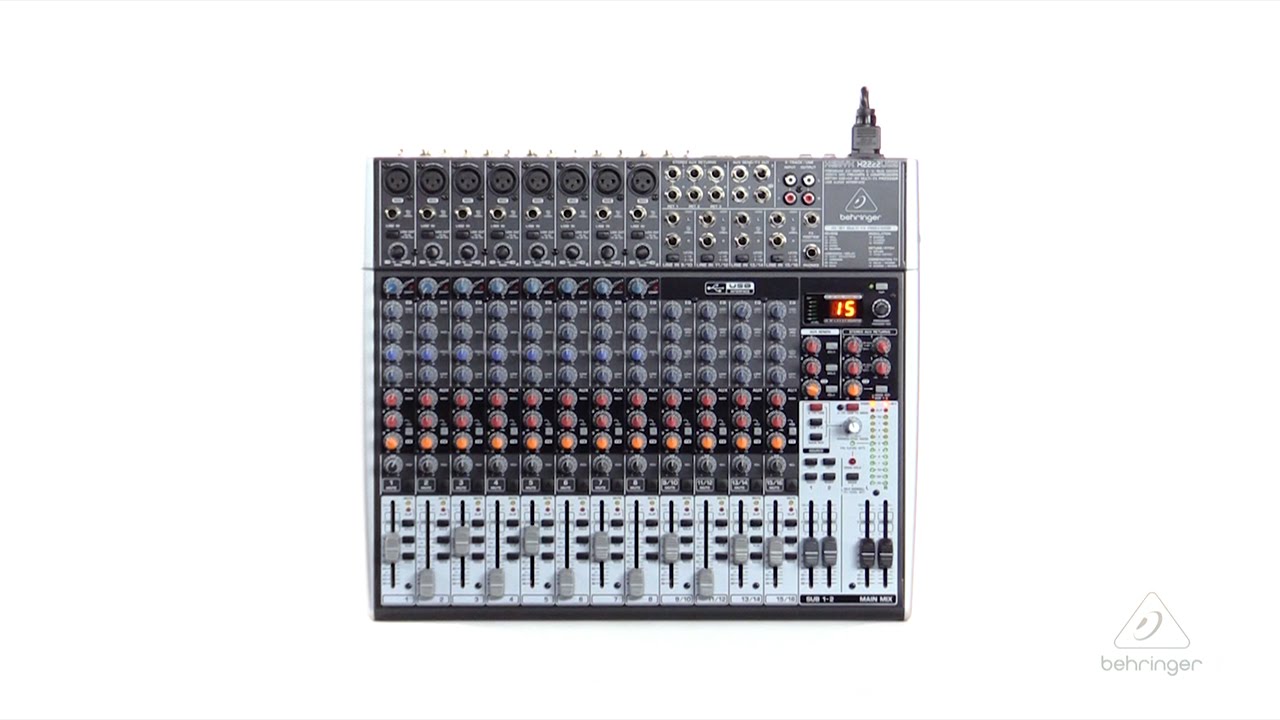 Behringer Xenyx X2222 USB Mixer - Vintage King