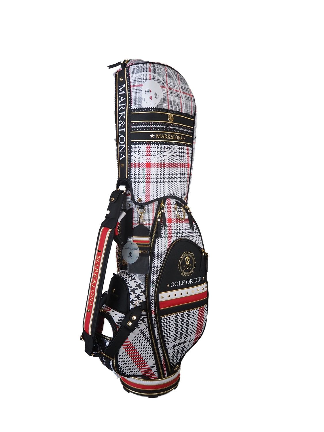 MARK&LONA - Brown's Golf Bag | キャディバッグ | ブラック | ゴルフ