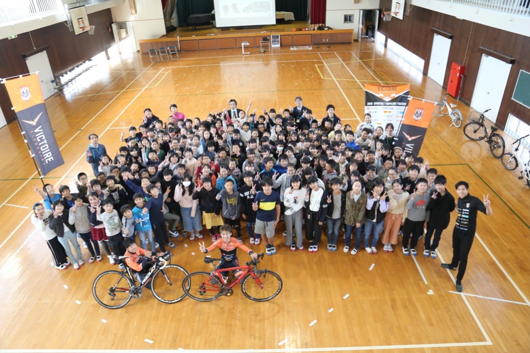 VICTOIRE広島｜ニュース‐2019.11.19 11/19 自転車安全教室＠牛田新町小学校