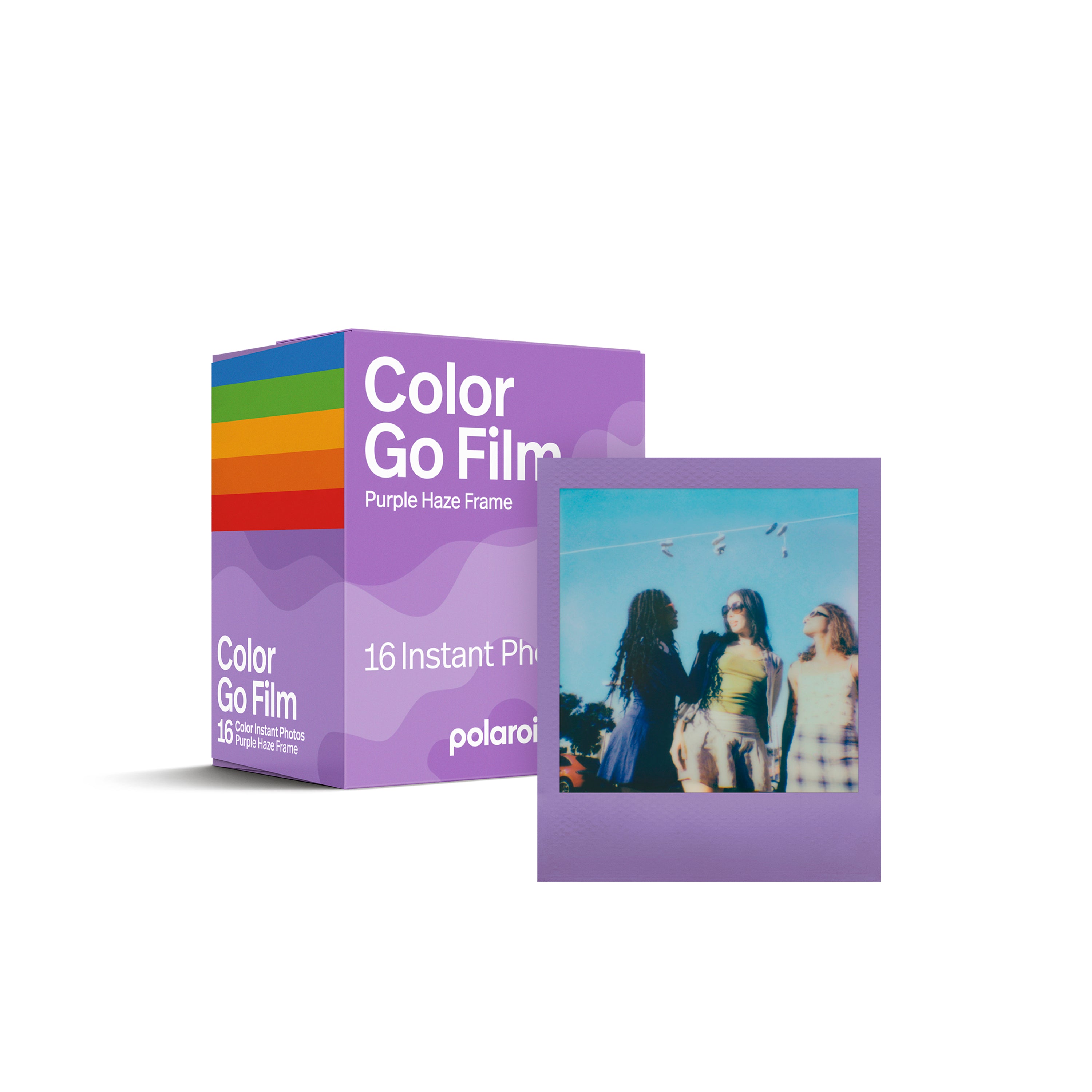Polaroid Go Color Film Double Pack - Purple Haze Frame
