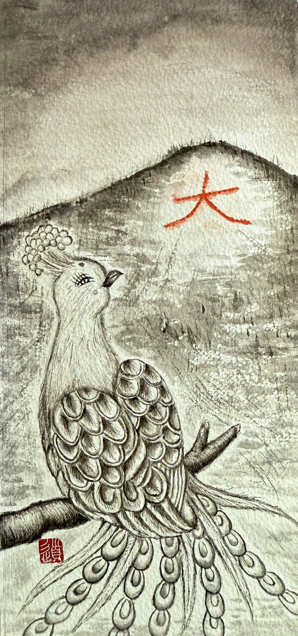 京の風、麻呂鳥が彩る雅の世界 | Maro Dori is an imaginary noble