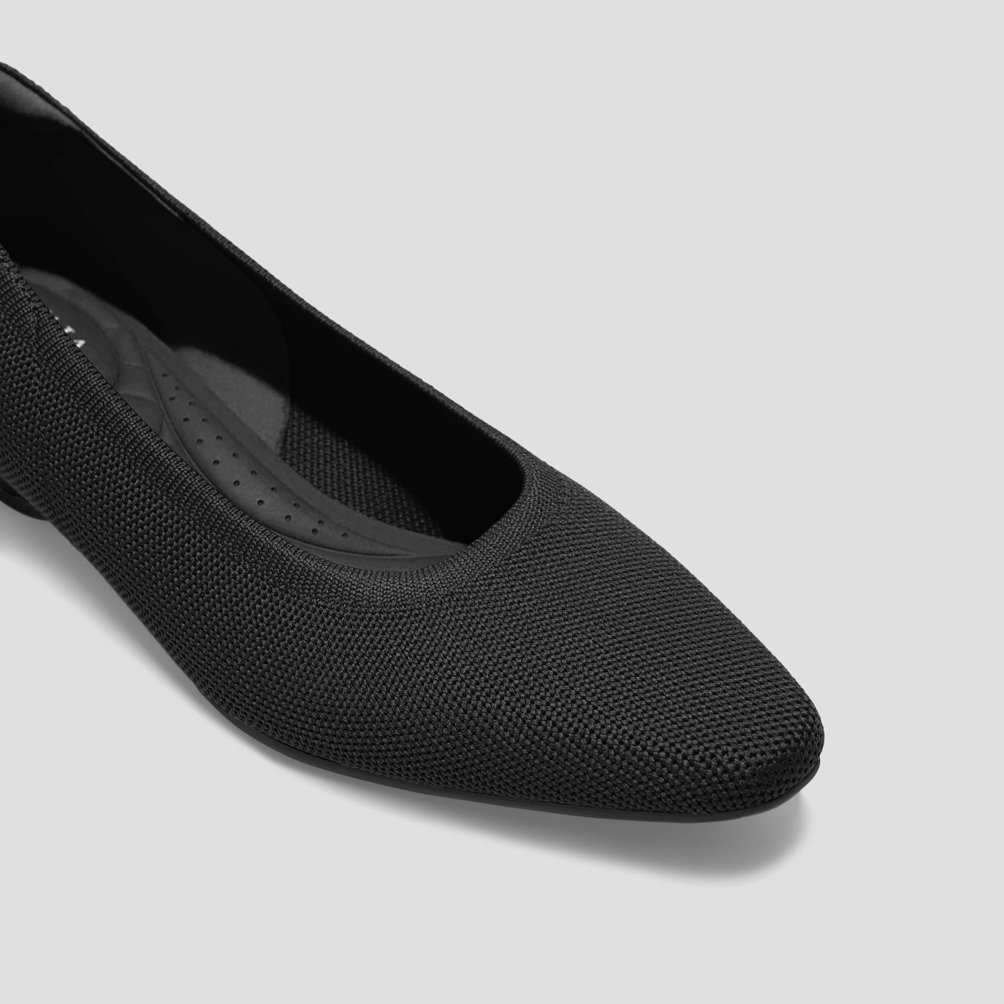 Mackenzi] スモール スクエアトゥ ロウ ウェッジヒール – VIVAIA JAPAN