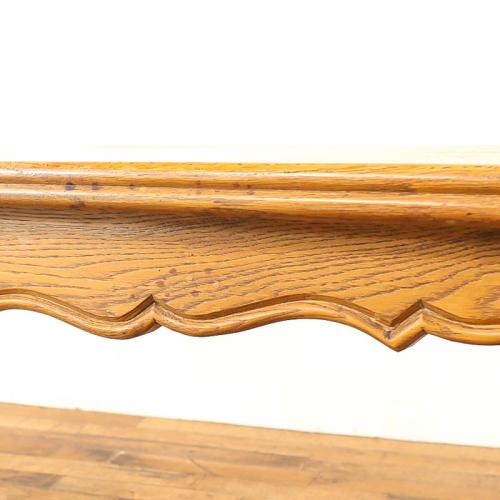 フランスアンティーク コーヒーテーブル 机 オーク材 v_64623