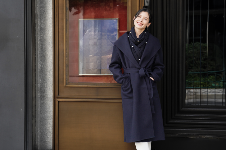 上質な素材感が大人のスタイリングにマッチする