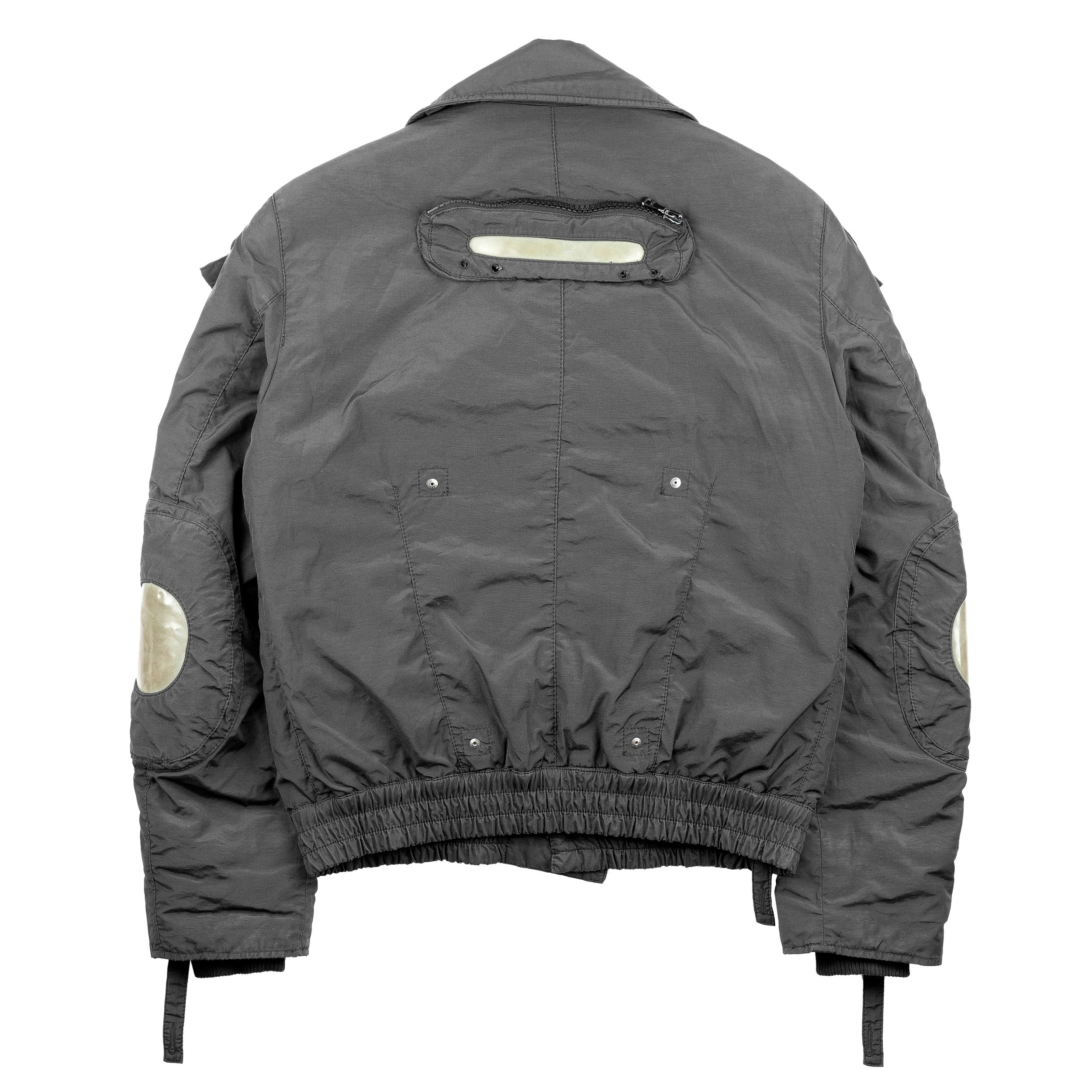 Dolce & Gabbana AW2003 Vintage Goggle Military Black Jacket