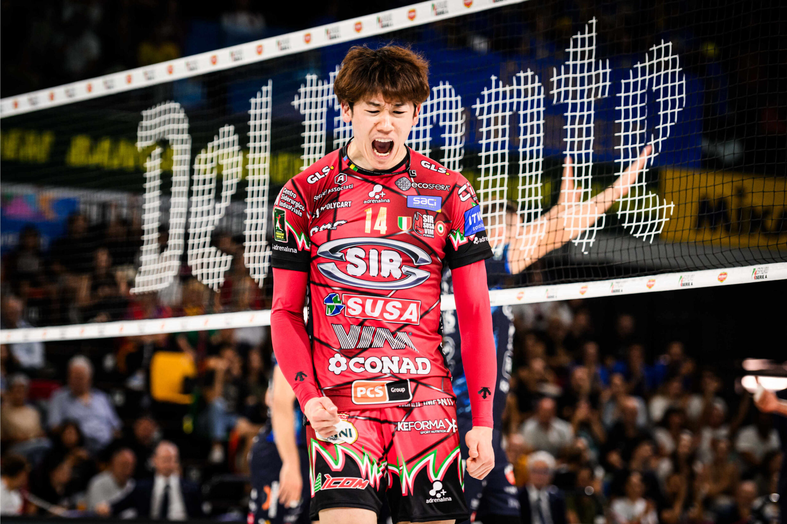 セリエA男子第19節】石川祐希が所属するペルージャ vs グロッタッツォ