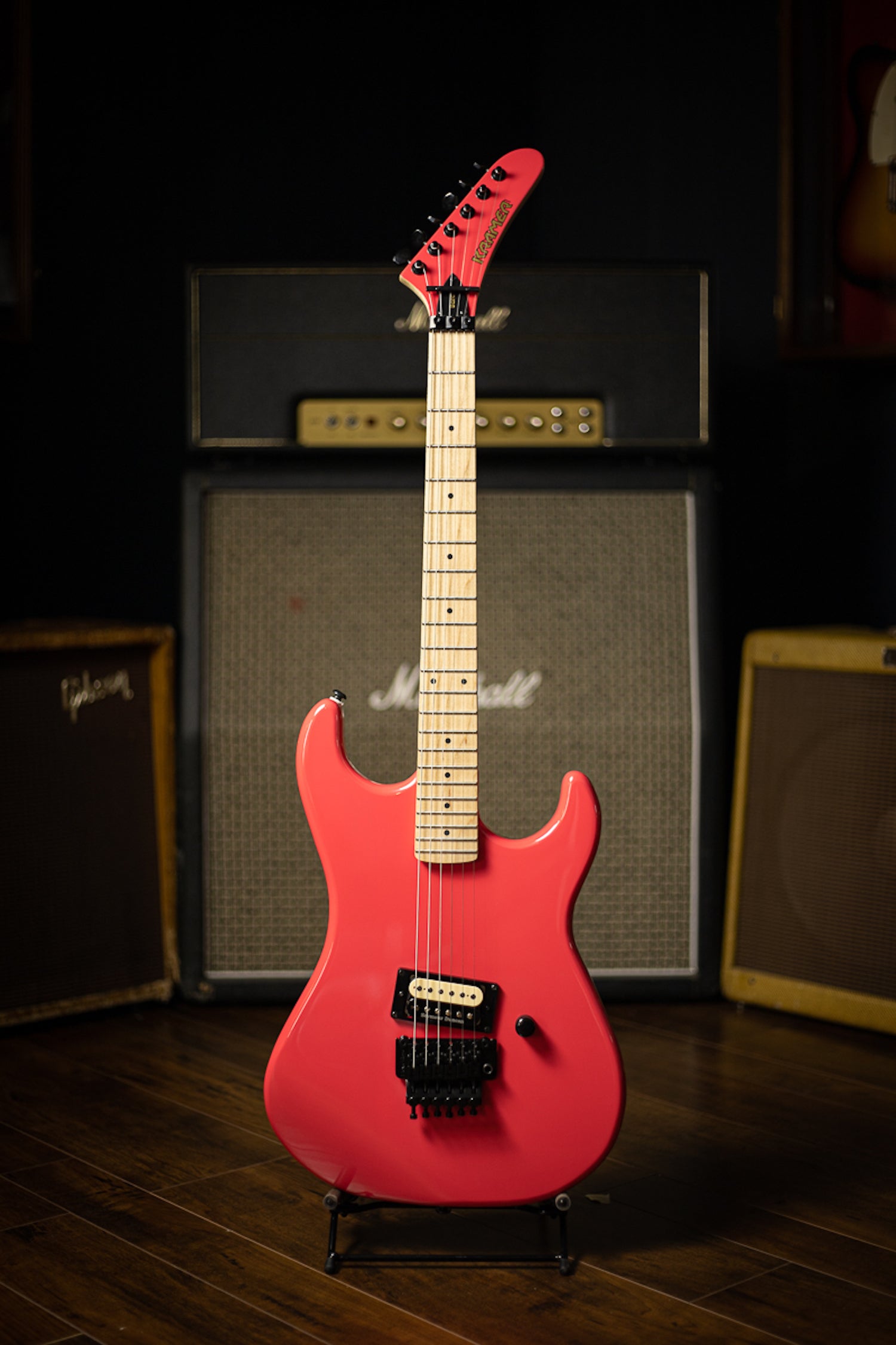 Kramer Baretta Vintage Electric Guitar - Ruby Red – Walt Grace Vintage