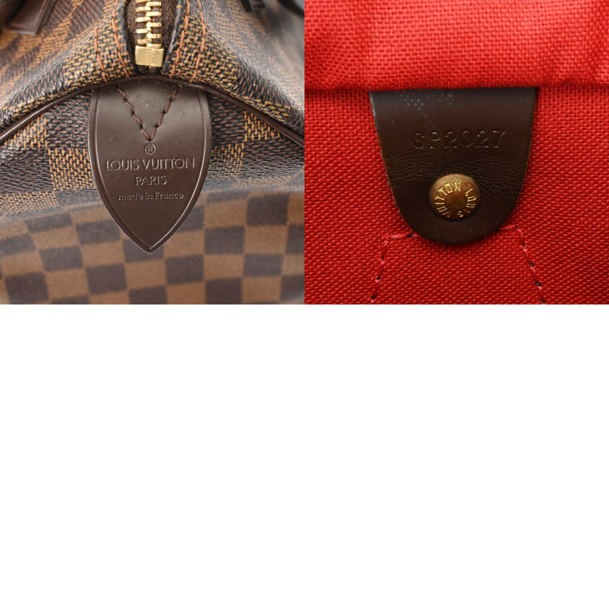 ルイ ヴィトン ダミエ スピーディ 25 エベヌ N41532 ダミエキャンバス