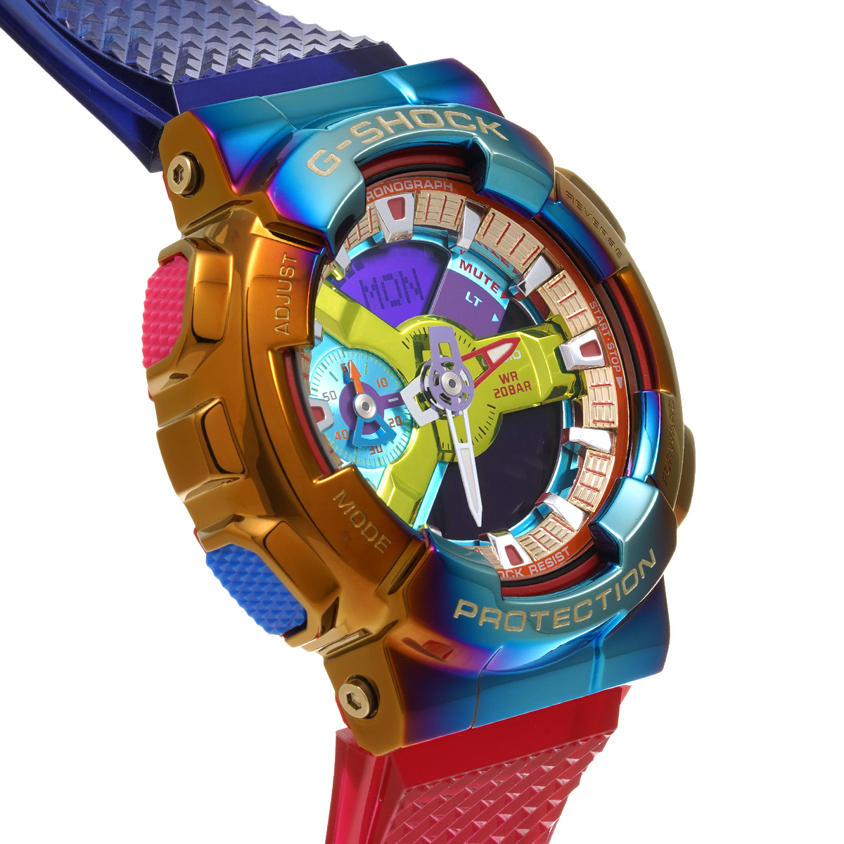 カシオ G-SHOCK メタルカバード GM-110RB-2AJF マルチカラー