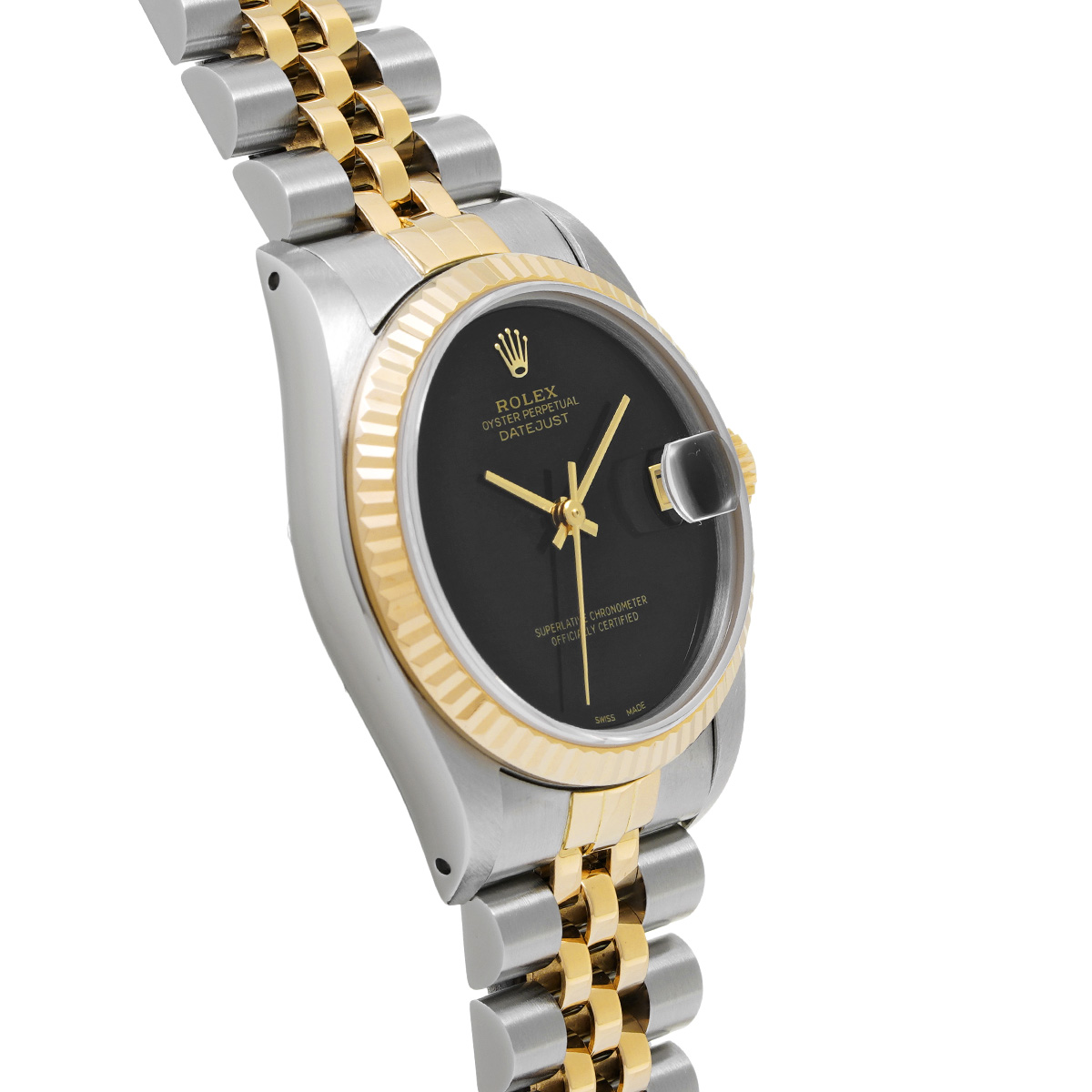 ロレックス デイトジャスト 68273 ブラックオニキス ユニセックス 時計