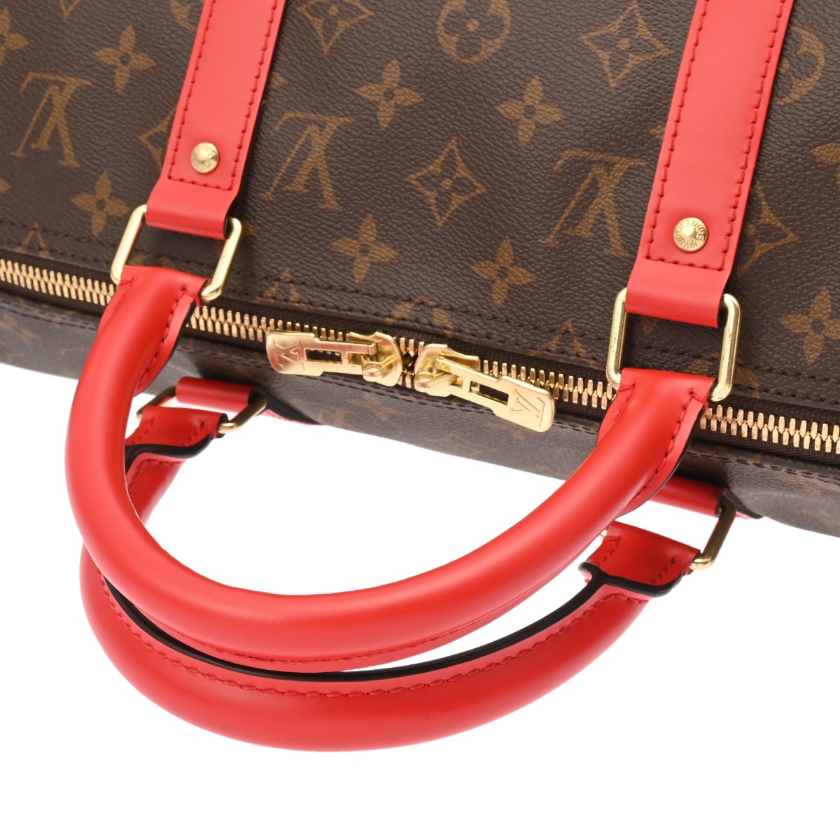 ルイ ヴィトン モノグラム キーポル バンドリエール 50 2WAY ポピー