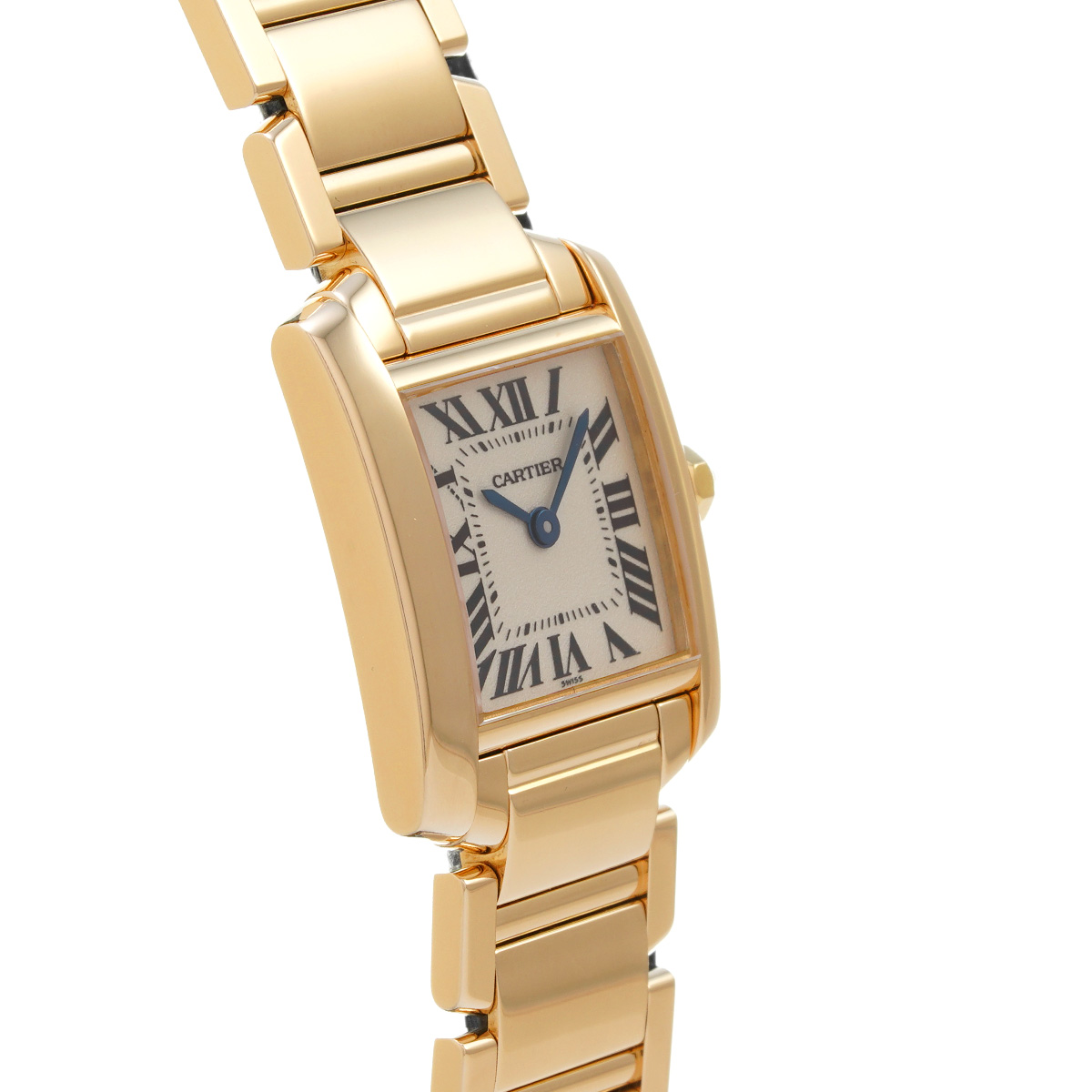 カルティエ タンク フランセーズ SM W50002N2 シルバー レディース
