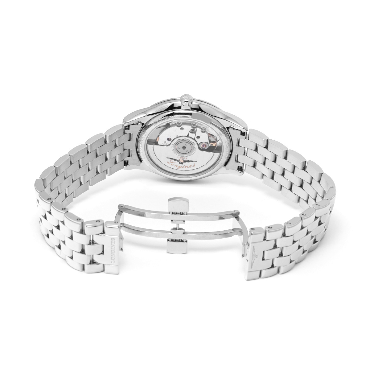 ロンジン フラッグシップ L4.774.4.52.6 ブラック メンズ 時計 【新品