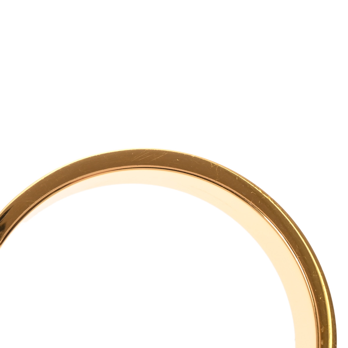 エルメス クリックH ホワイト/ゴールド金具 エナメル ユニセックス