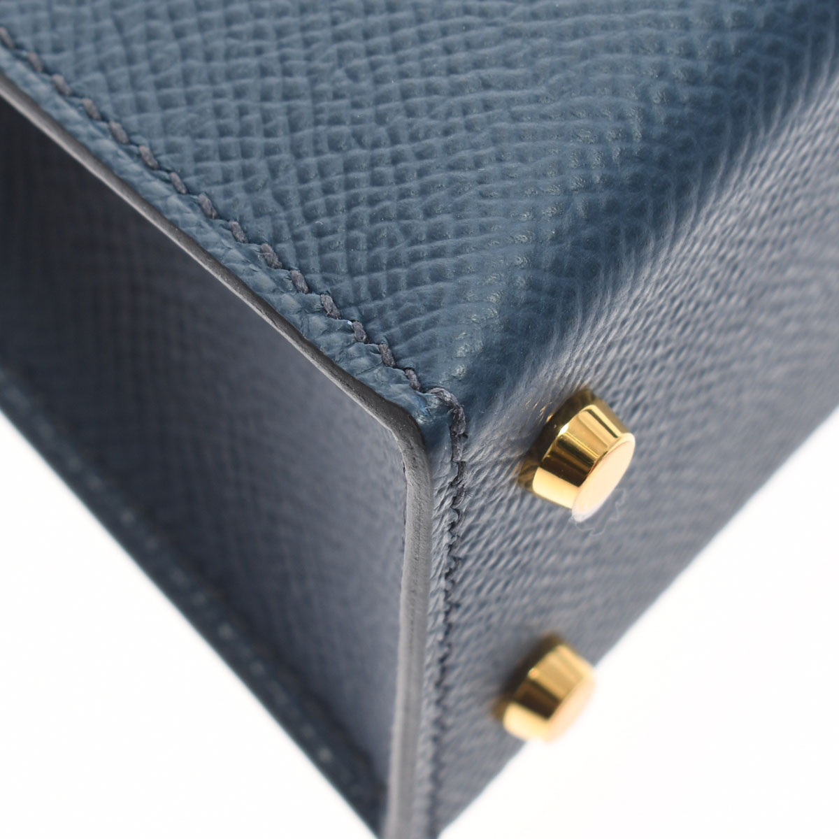 エルメス / HERMES ミニケリー2 トリコロール ブルードブリュス/ブルー