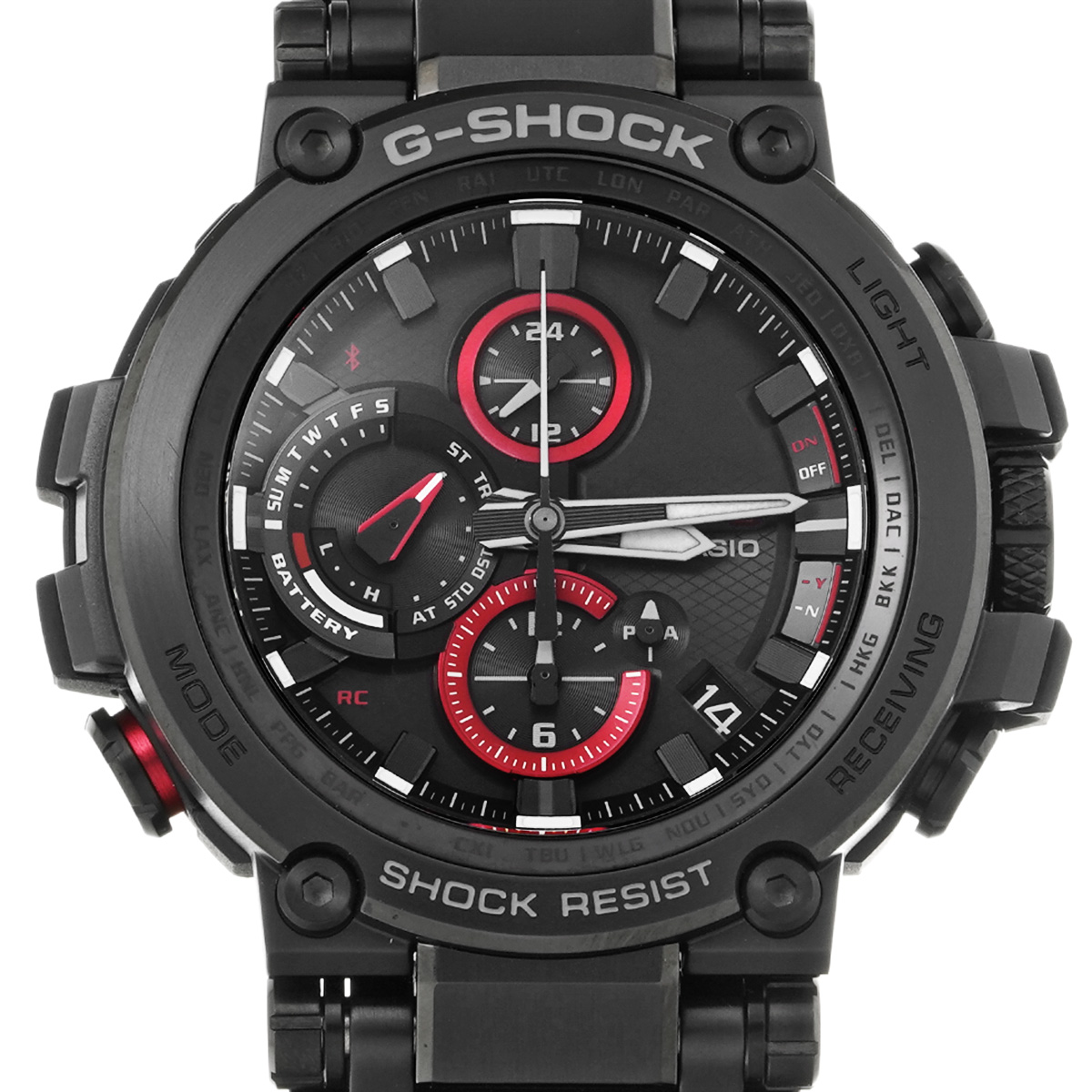 カシオ G-SHOCK MTG-B1000シリーズ MTG-B1000B-1AJF ブラック メンズ